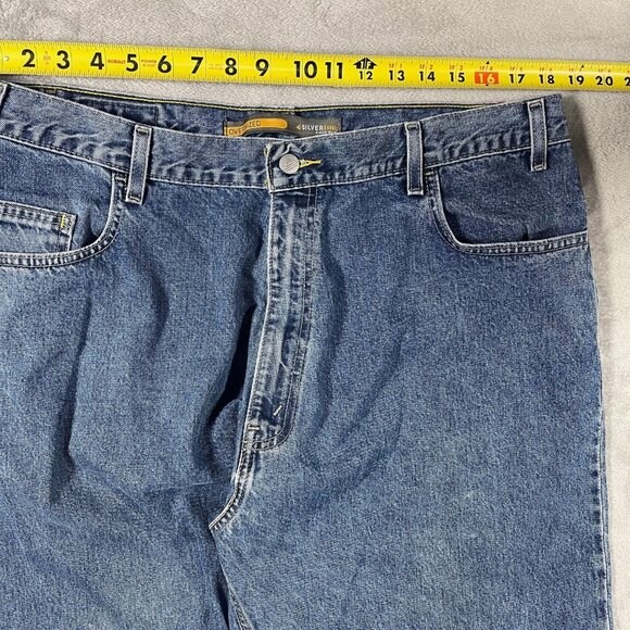 Vintage Levis SilverTab Jeans Oversized Mens 38X34 Y2K VTG - Picture 4 of 10